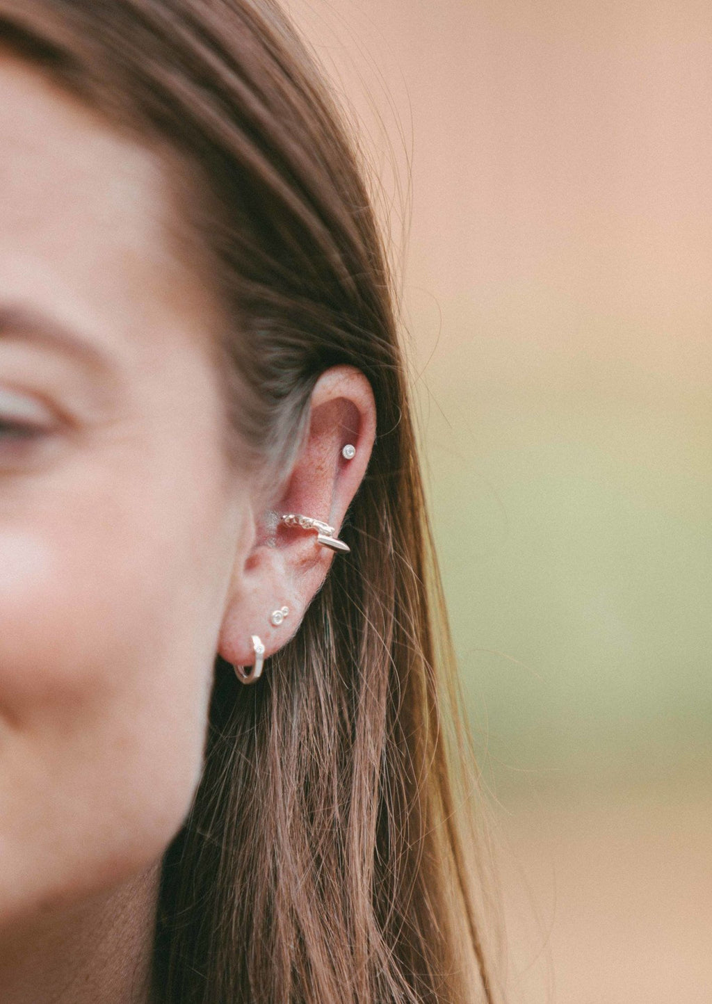 IX Couture Silver Earring