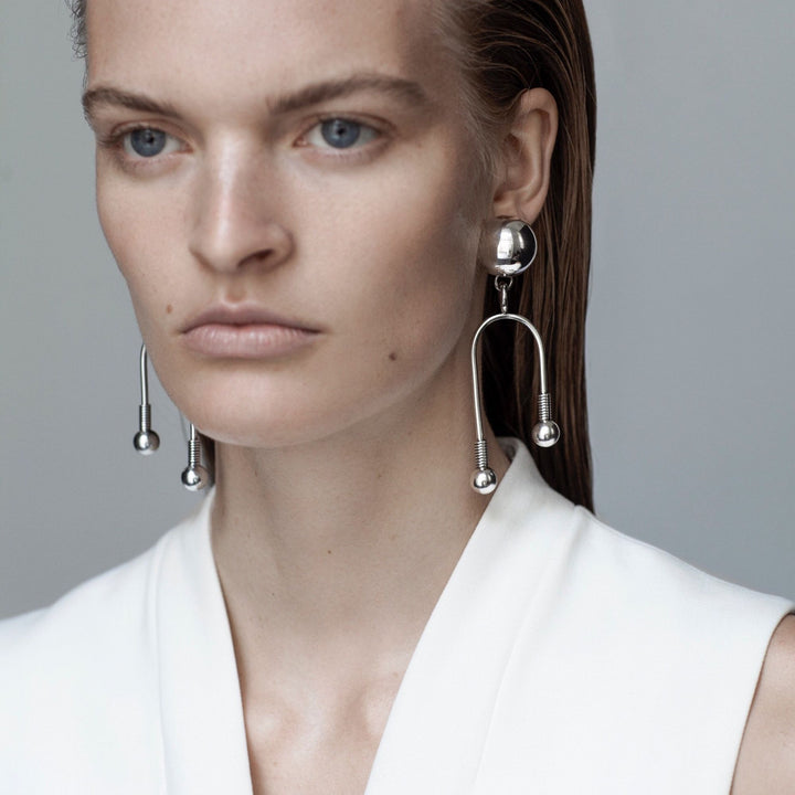 Prior Earrings Silver