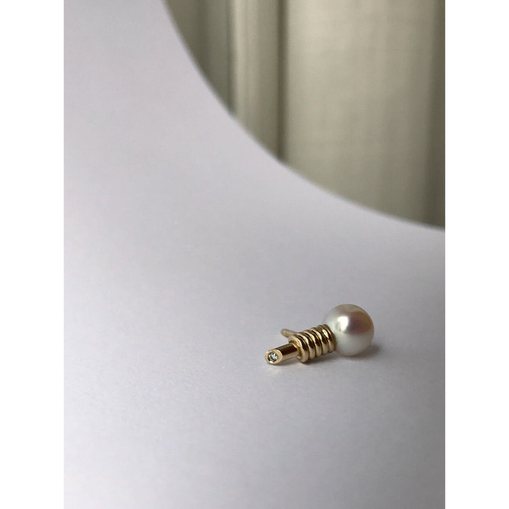 Pearl Studs Gold