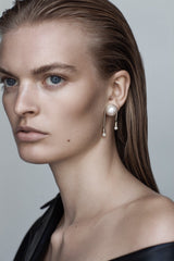Somnia Pearl Earrings Gold
