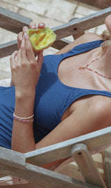 Monte Carlo Armband I Vergoldet I Multicolor Schmuckperlen
