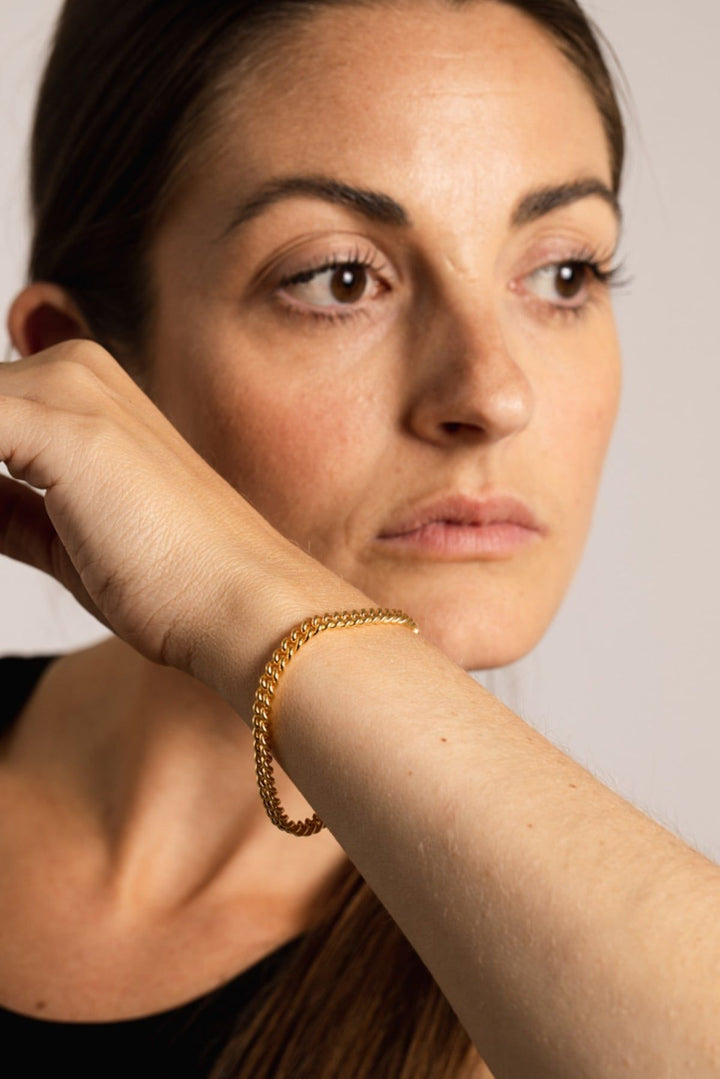 IX Leo 22K vergoldetes Armband