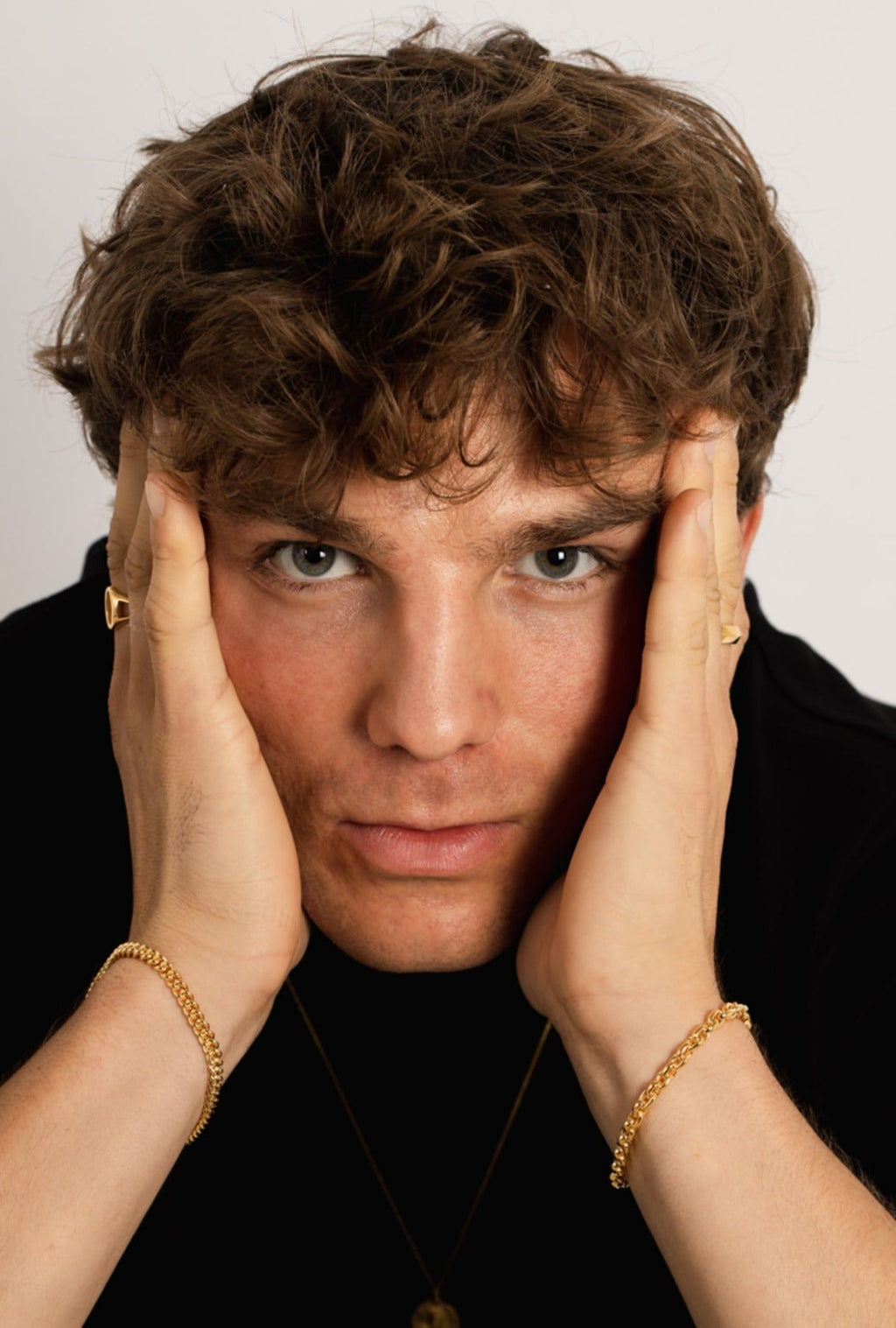 IX Rene 22K Gold Plated Bracelet