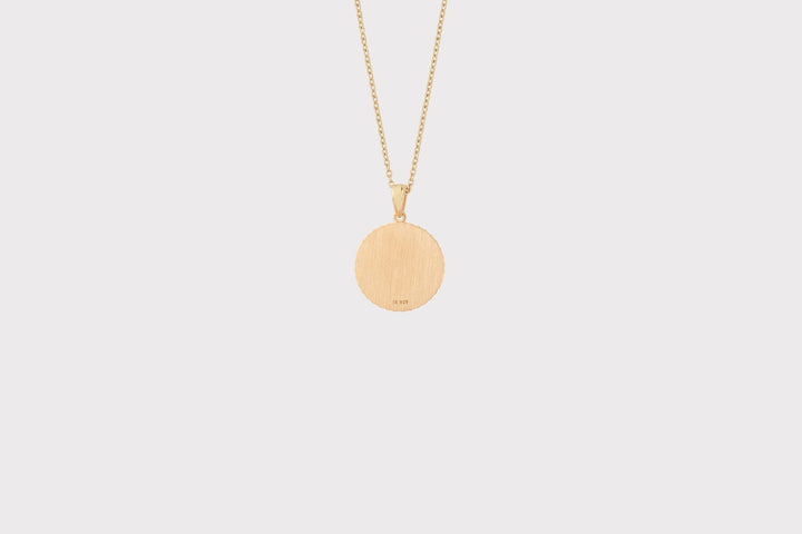 IX Homeward Gold Plated Pendant