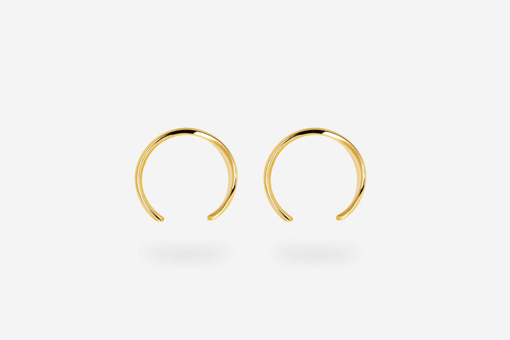 IX Marquise Gold Plated Earring
