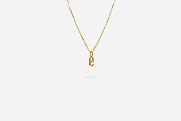 IX Lucky Number 9 Gold Plated  Pendant