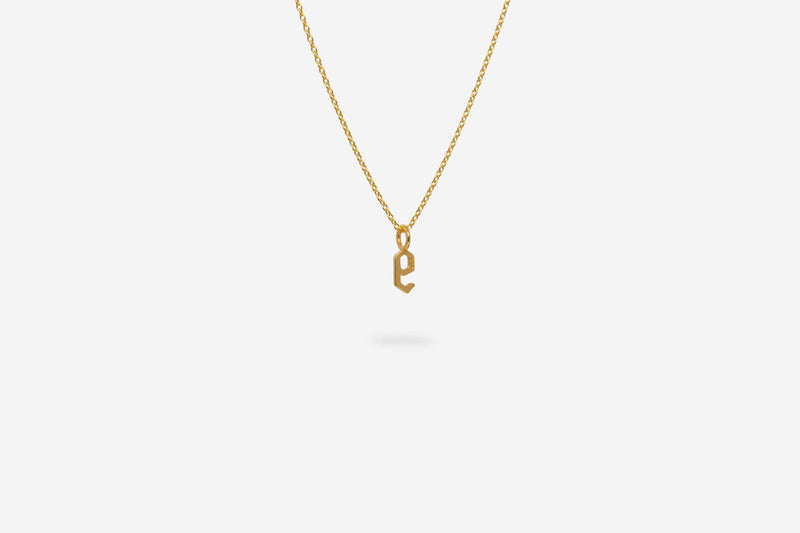 IX Lucky Number 9 Pendant Gold Plated