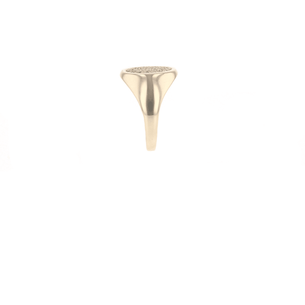 Klassisk Diamanter 14K Guld Ring m. Diamanterer