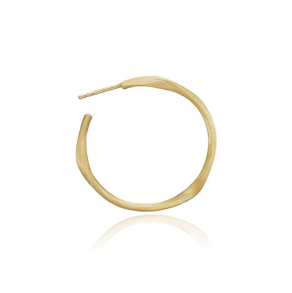Große Vega Hoops aus 18K Gold