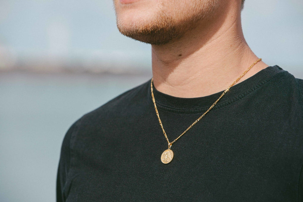 IX Treasure hunt Gold Plated Pendant