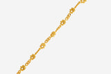 IX Rock Curb Bracelet Gold Plated