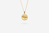 IX Love Seal Pendant Gold Plated