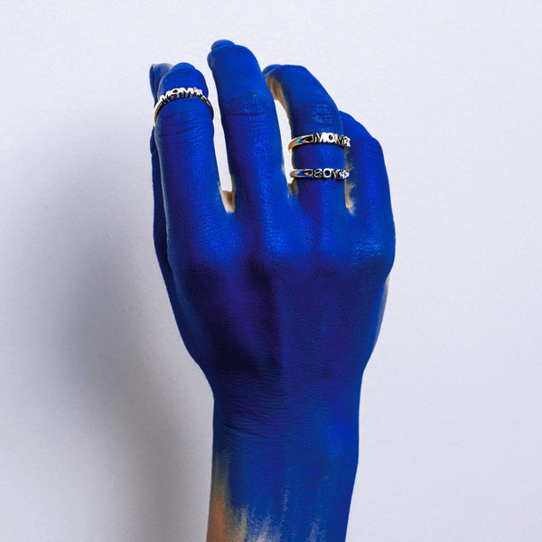 Becoming Mom 18K Gold Ring w. Lab-Grown Diamond