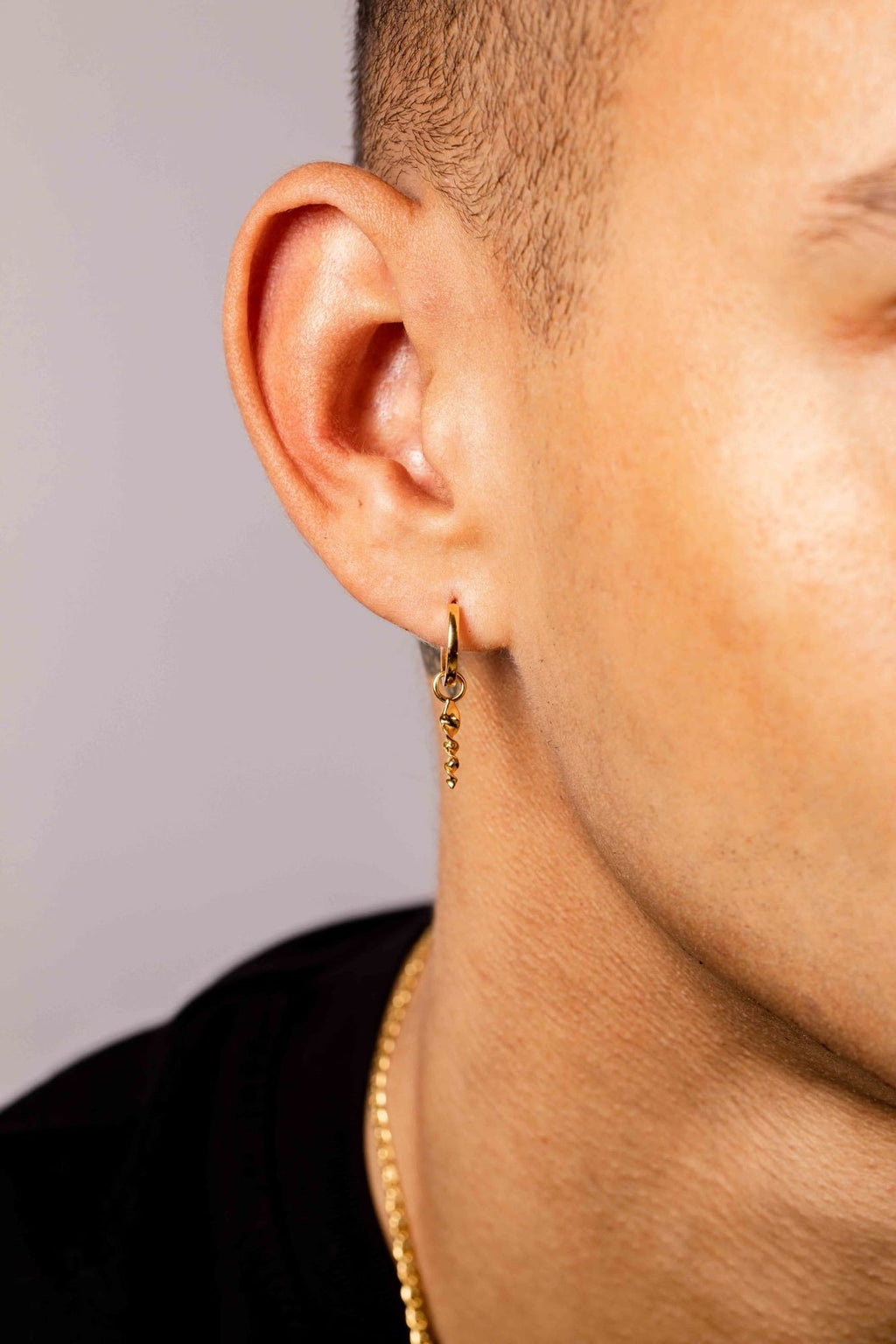 IX Conch Gold Plated Pendant