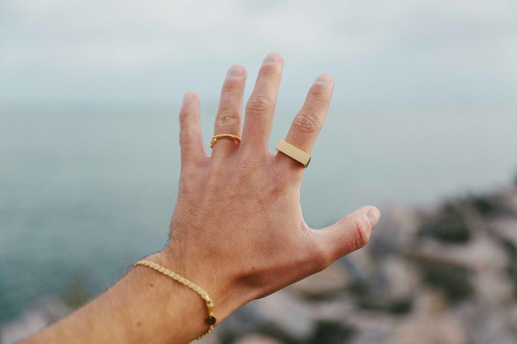 IX Classic Gold Plated Ring