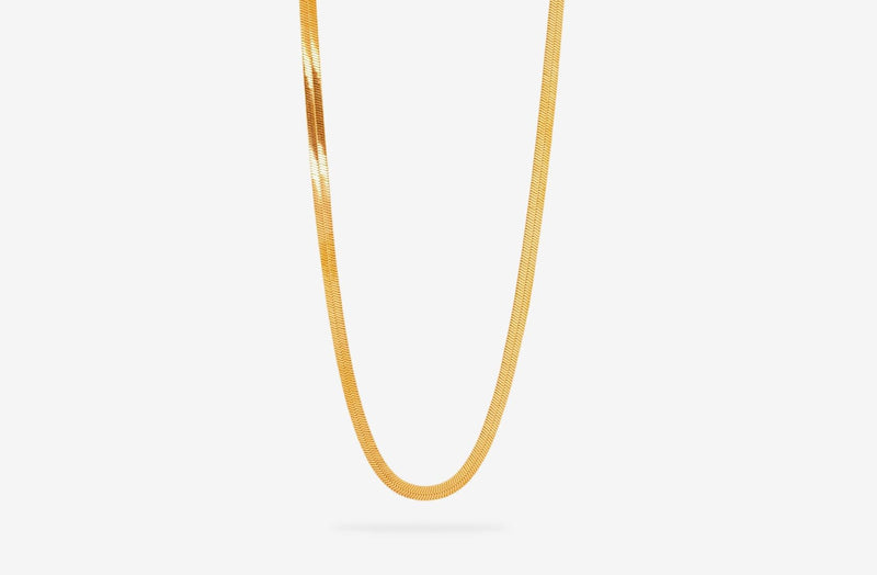 IX Milo 22K vergoldete Halskette