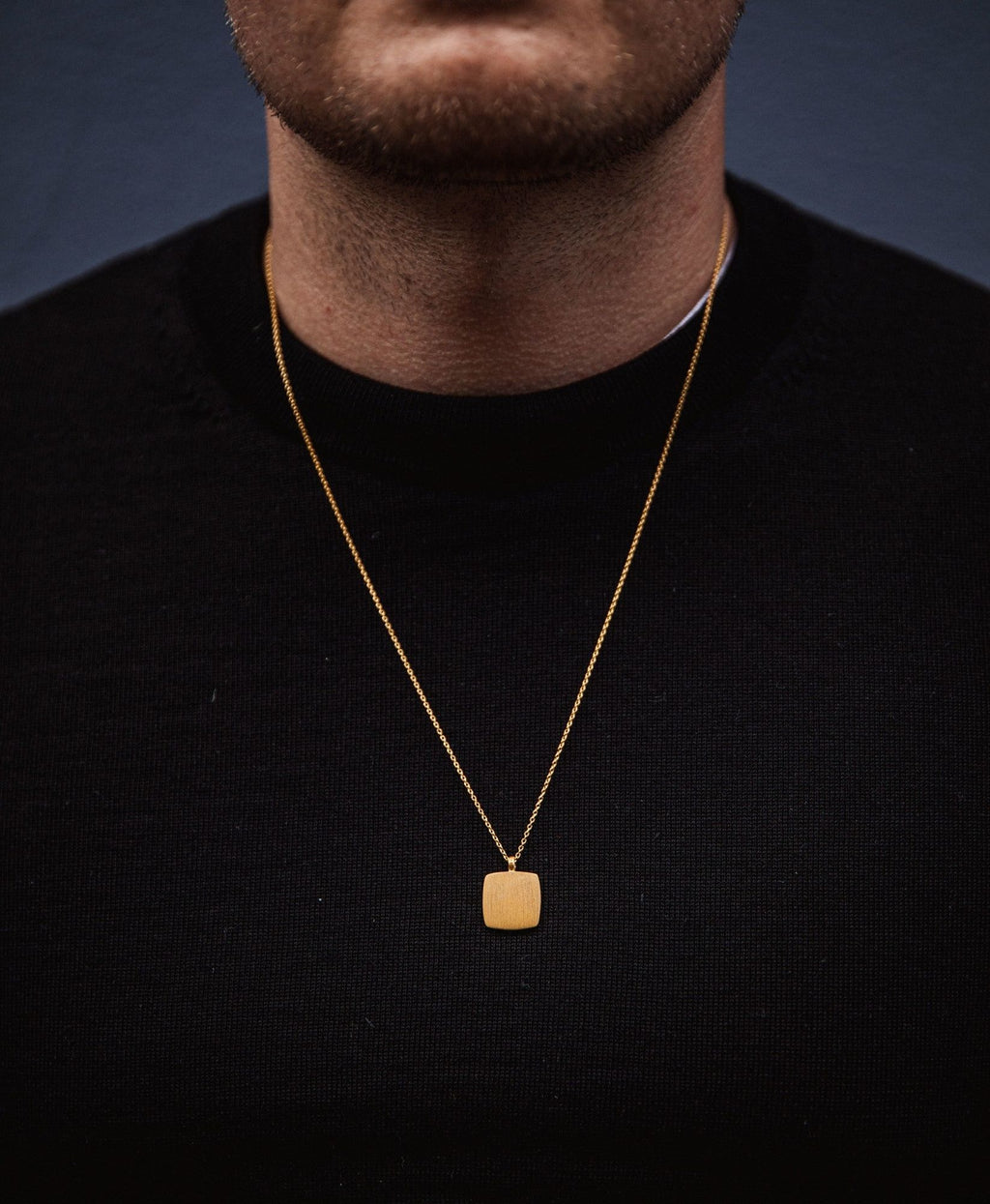 IX Cushion Forgyldt Vedhæng