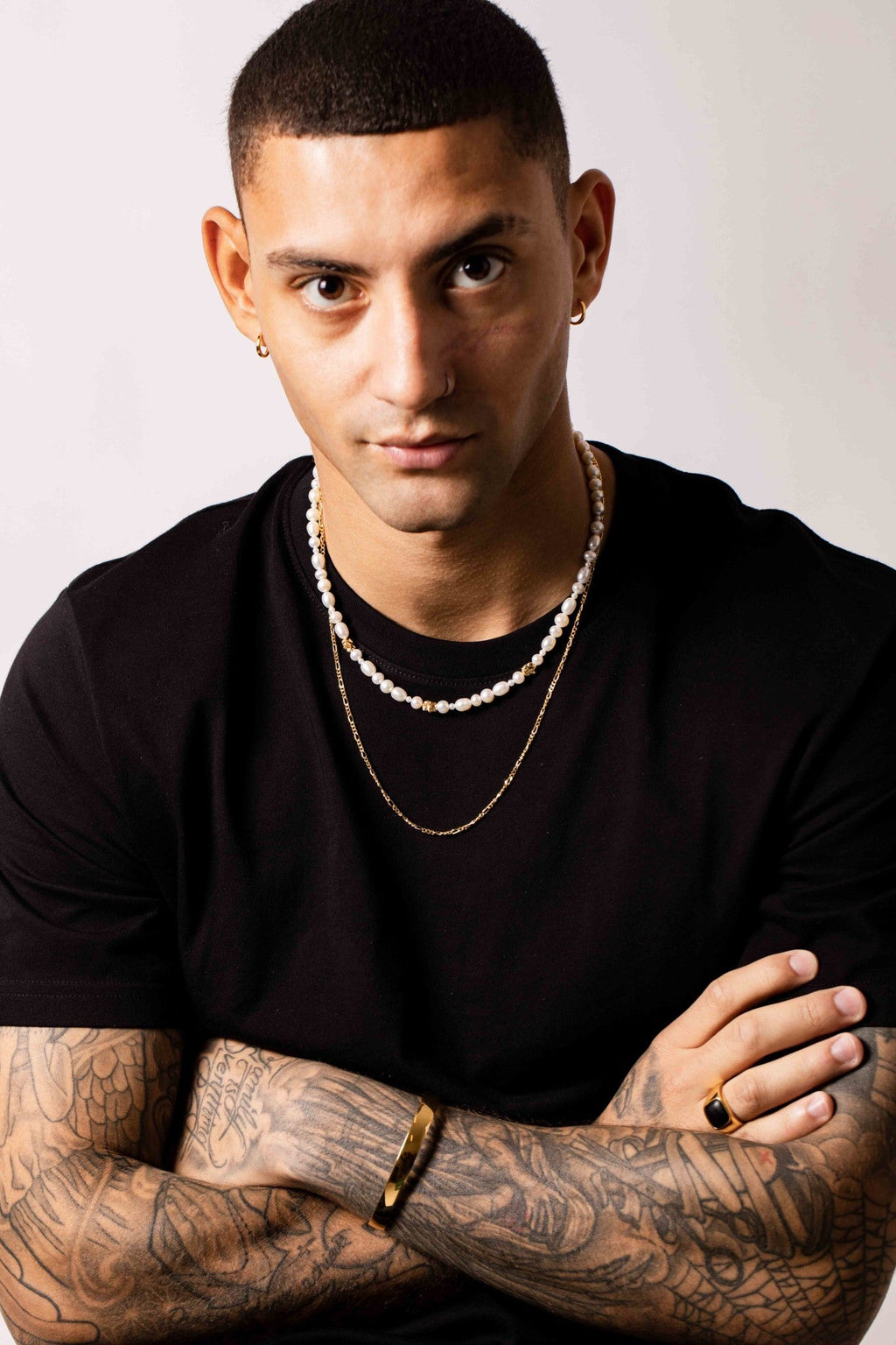 IX Ocean Pearl Gold Plated Halskette