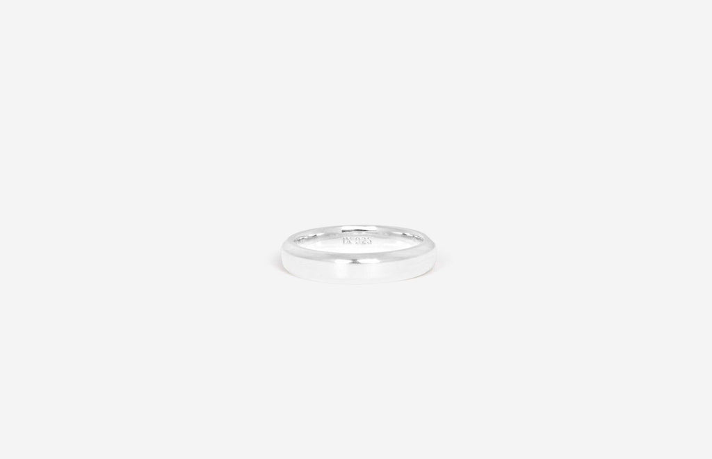 IX Evig Silver Ring w. Zirconia