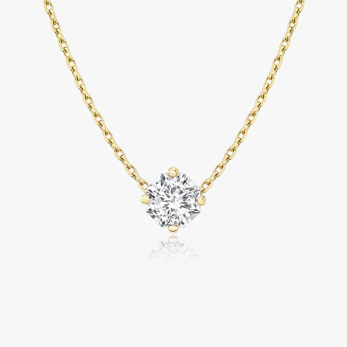 Iconic Octavia 14K Guld Halskæde m. Lab-Grown Diamanter, 0.75 ct.