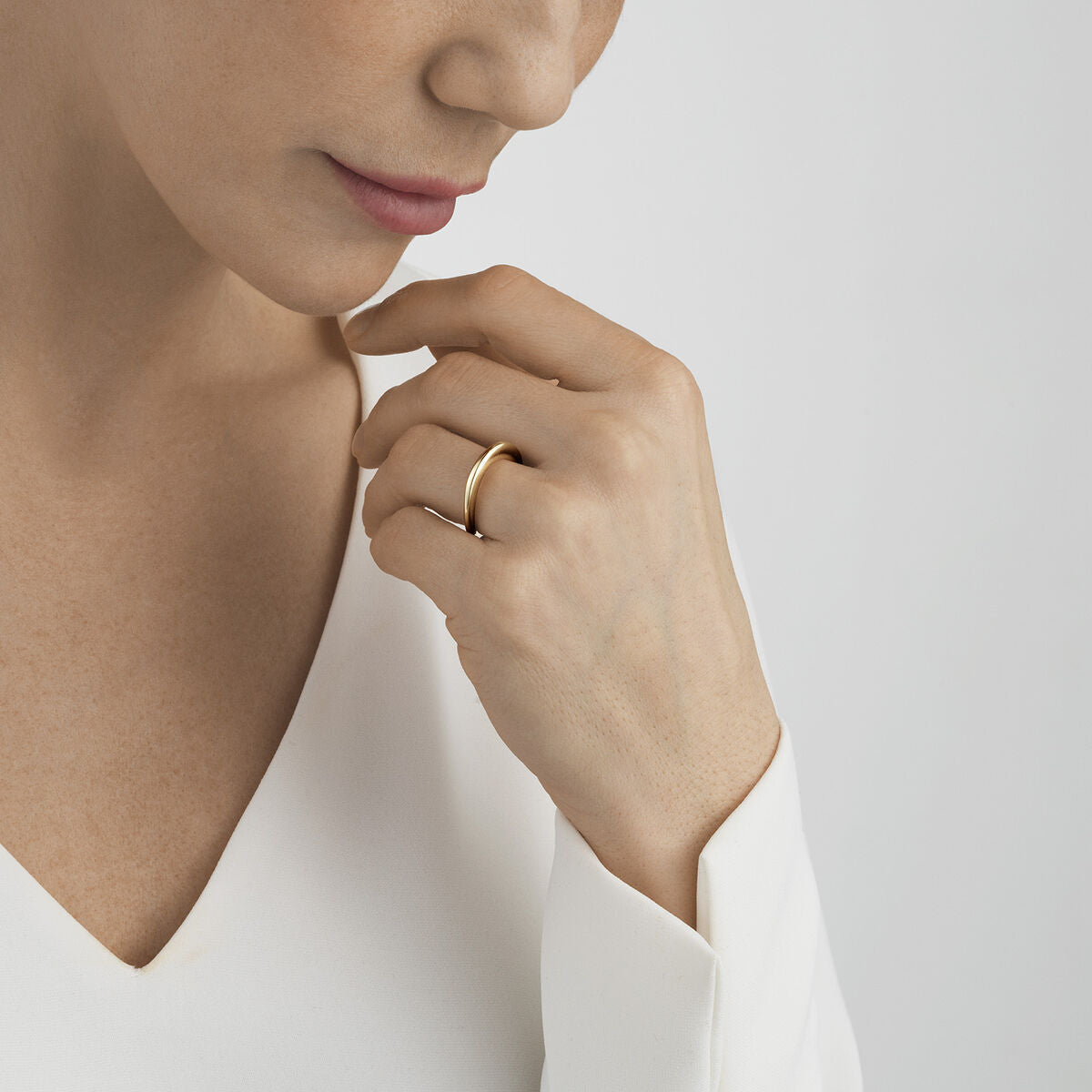 Offspring Slim Gold Ring