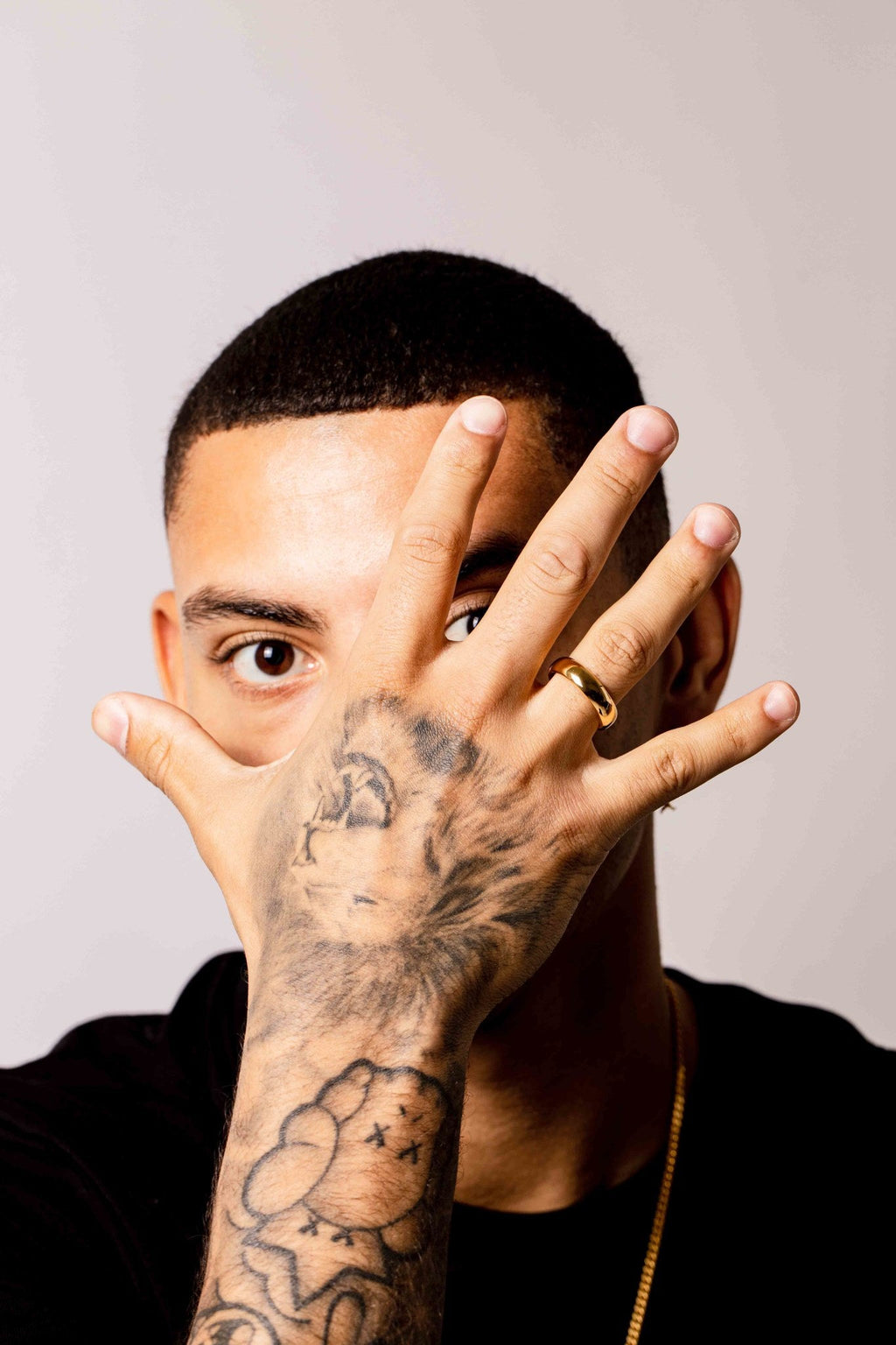 IX Class 22K Gold Plated Ring