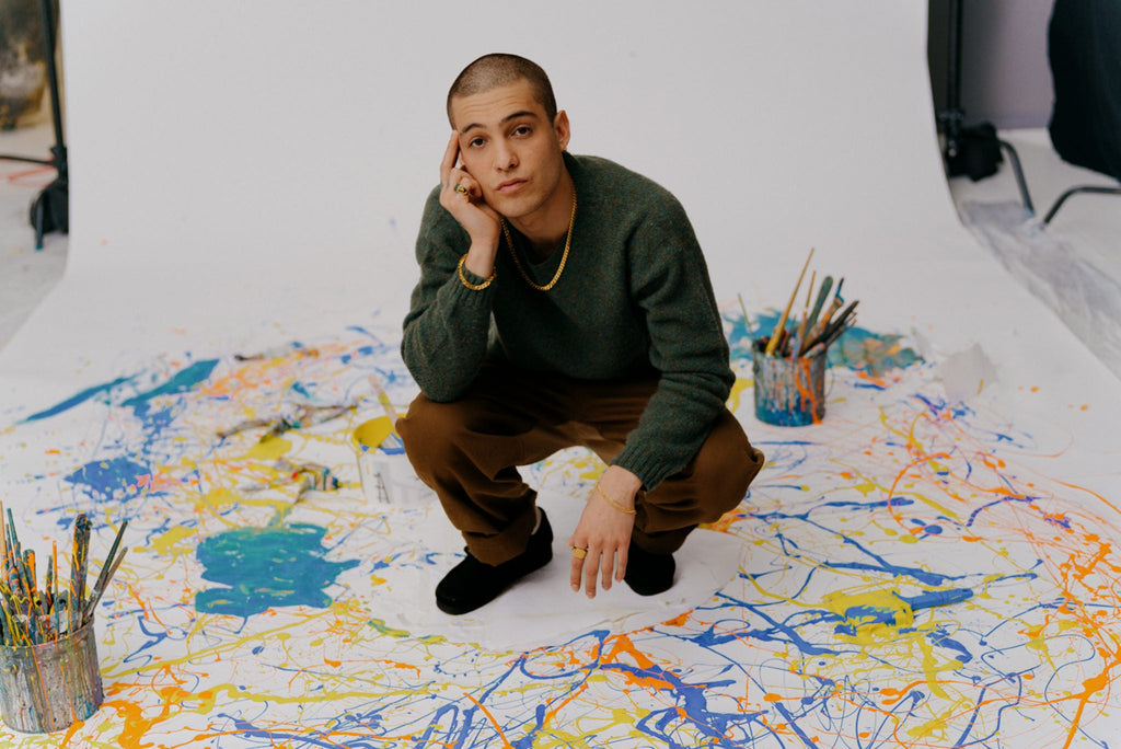 IX Curb Gold Plated Necklace