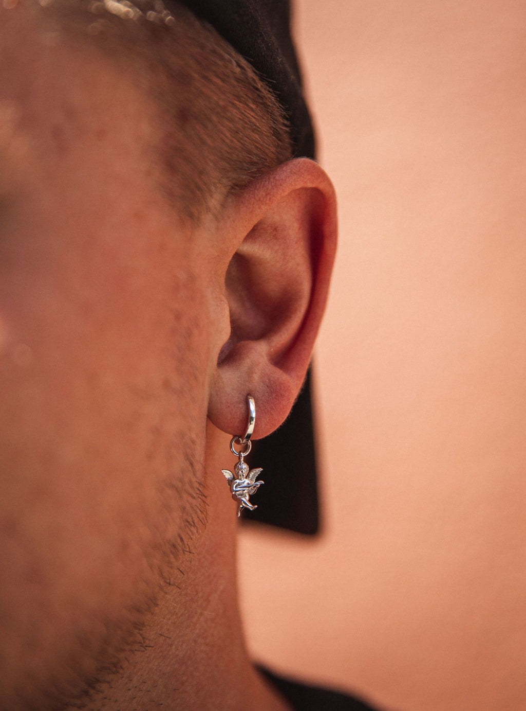 IX Angel Silver Pendant