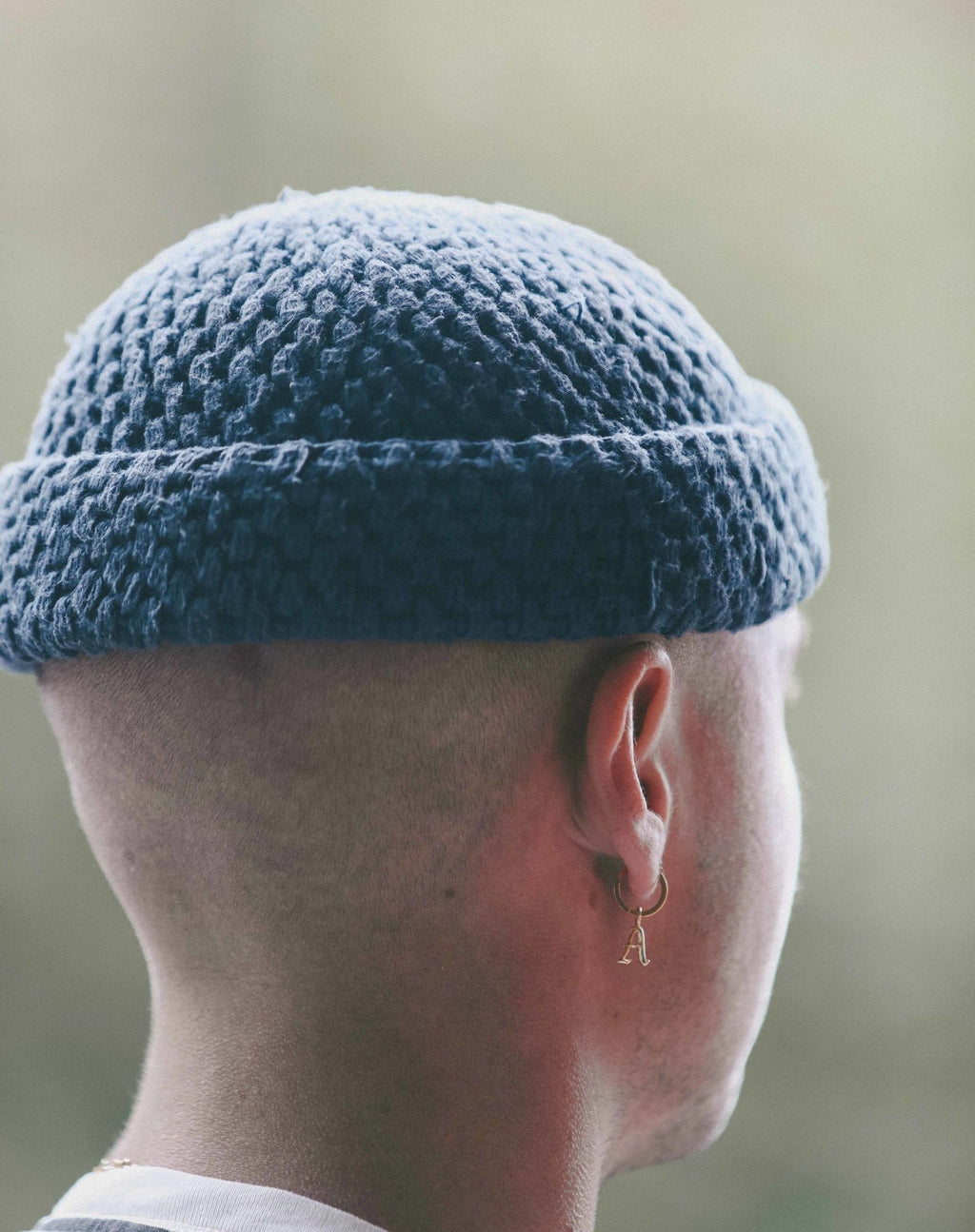 IX A Letter 22K Gold Plated Pendant