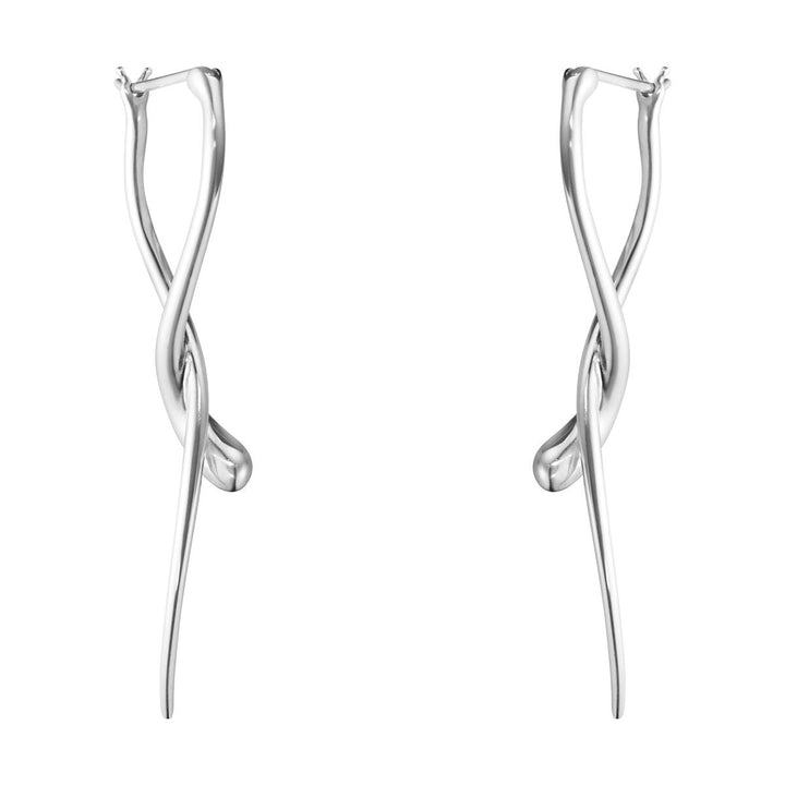 Mercy 48,5 mm. Silver Earrings