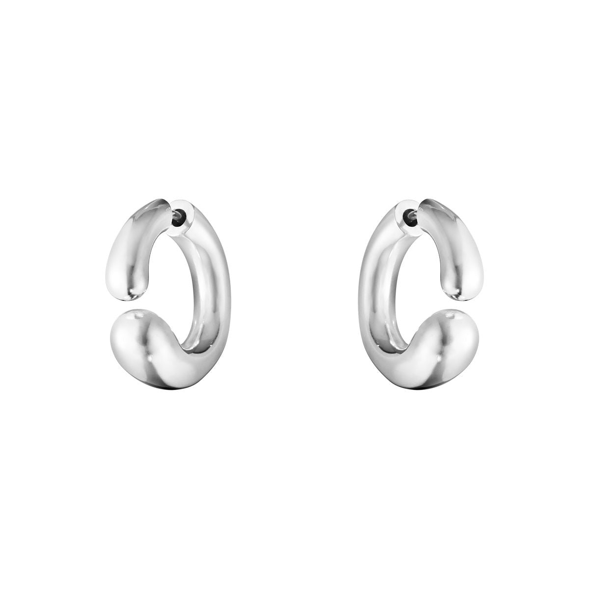 Mercy Hoop-Ohrringe aus Silber