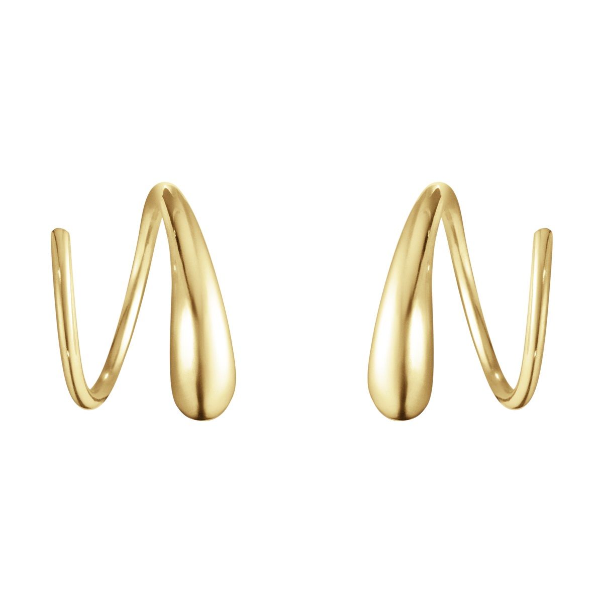 Mercy 14 mm. 18K Gold Earrings