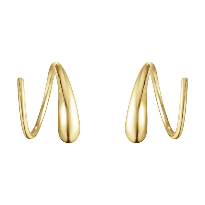Mercy 14 mm. 18K Gold Earrings