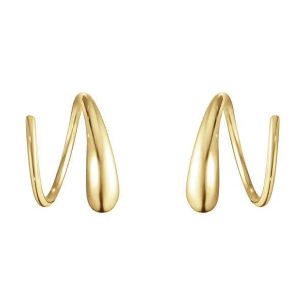 Mercy 14 mm. 18K Gold Earrings