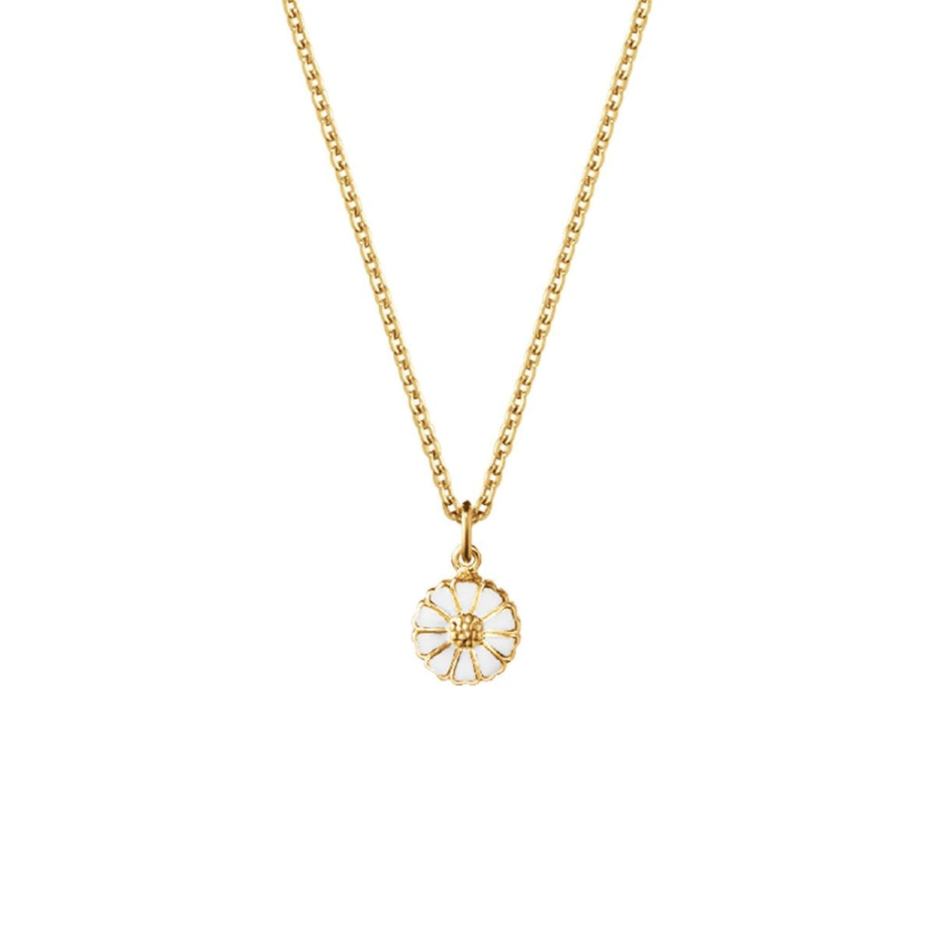 Daisy 7mm. Gold Plated Necklace