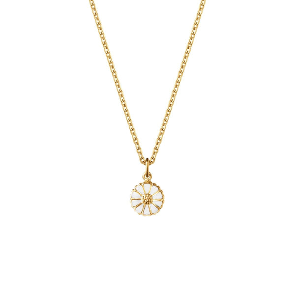 Daisy 7mm. Gold Plated Necklace