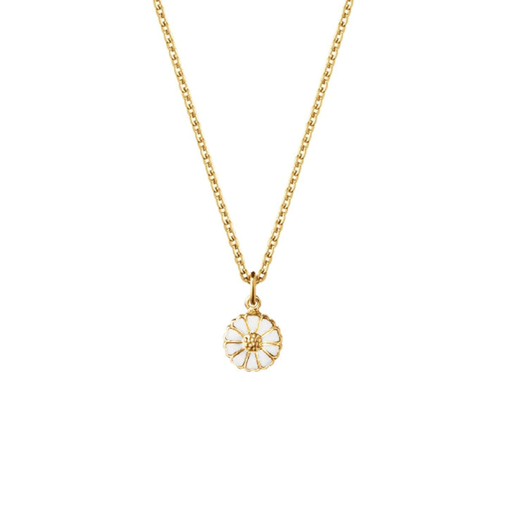 Daisy 7mm. Gold Plated Necklace