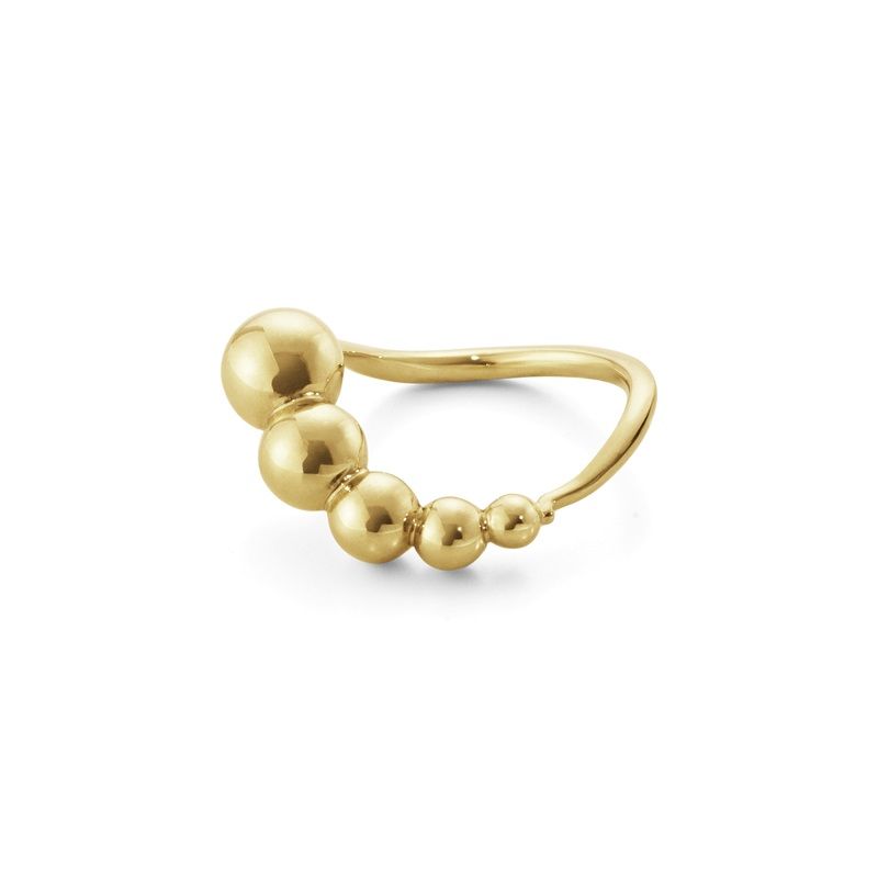 Small Moonlight Grapes 18K Gold Ring