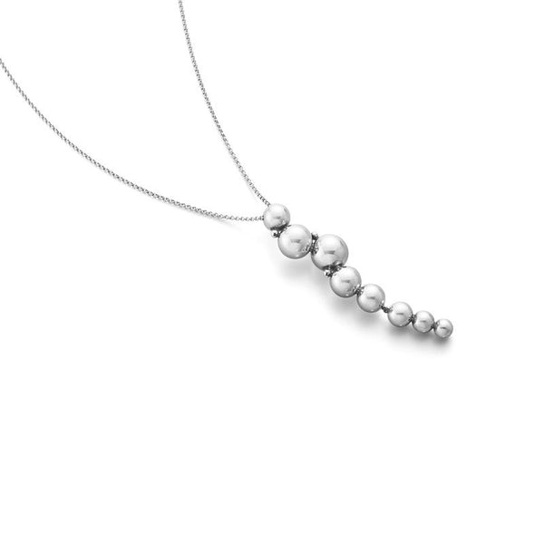Moonlight Grapes Anhänger Halskette aus Silber