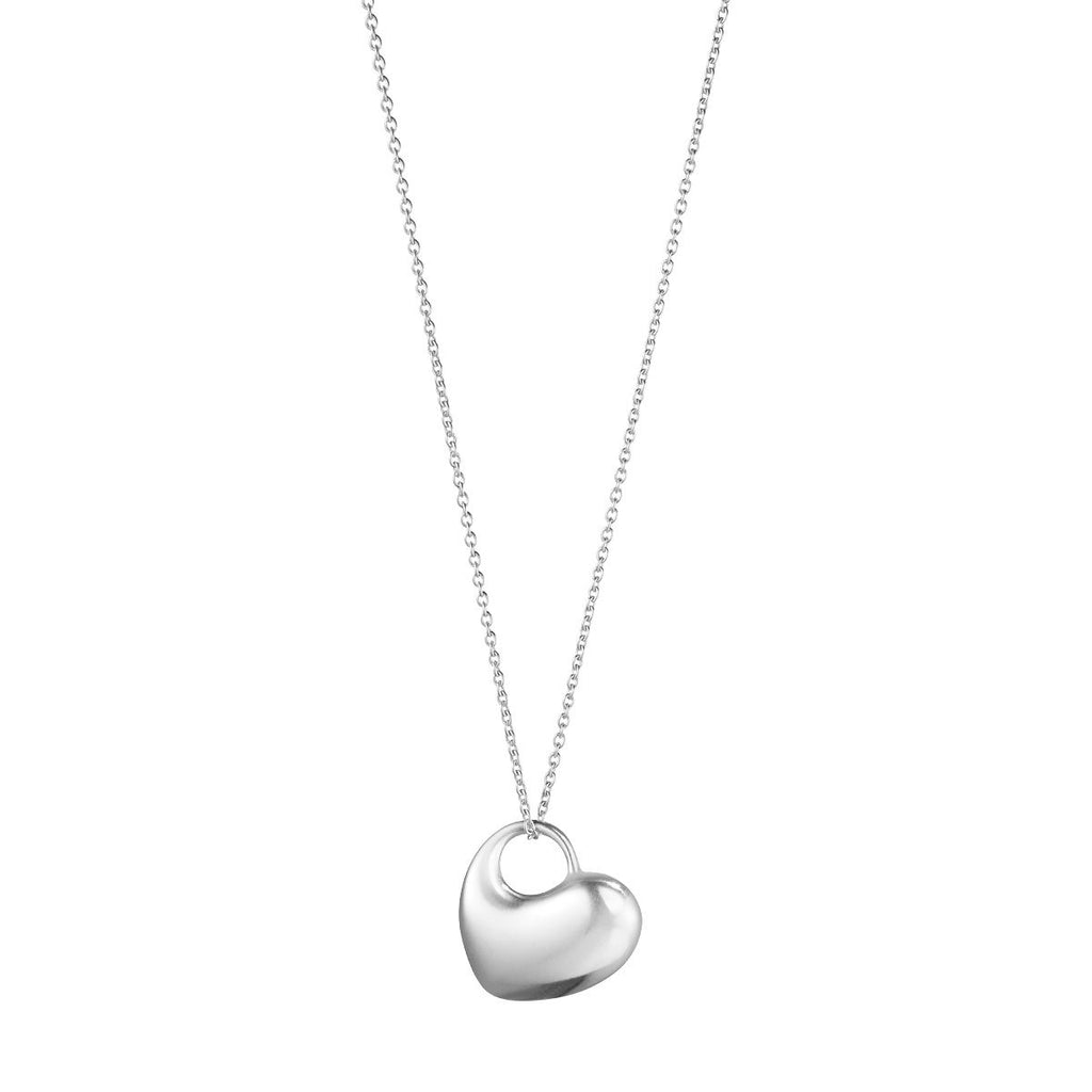 Hearts of Georg Jensen Silver Necklace