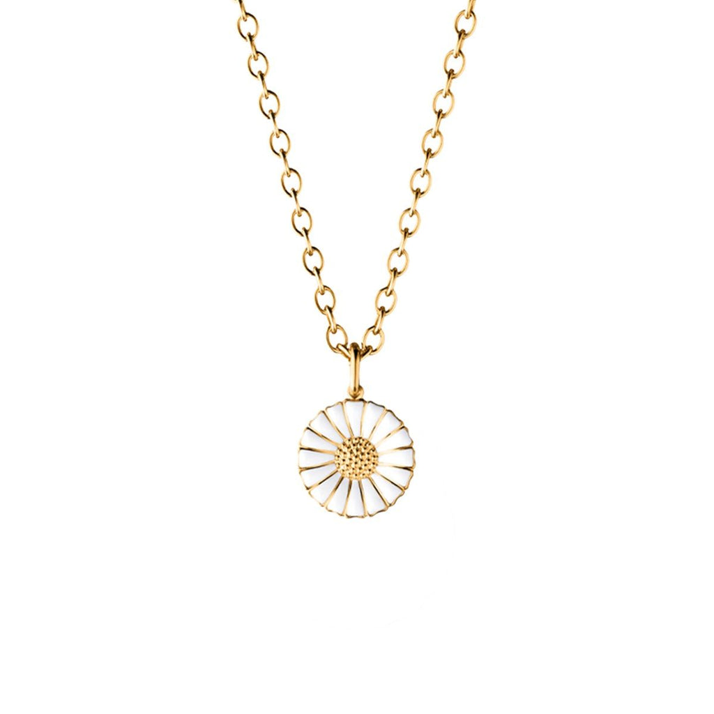 Daisy 18 mm Gold Plated Necklace