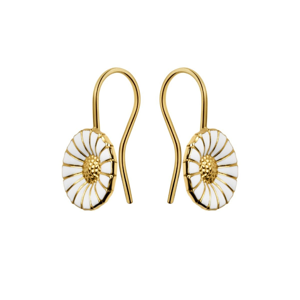 Daisy hook Gold Plated Earrings