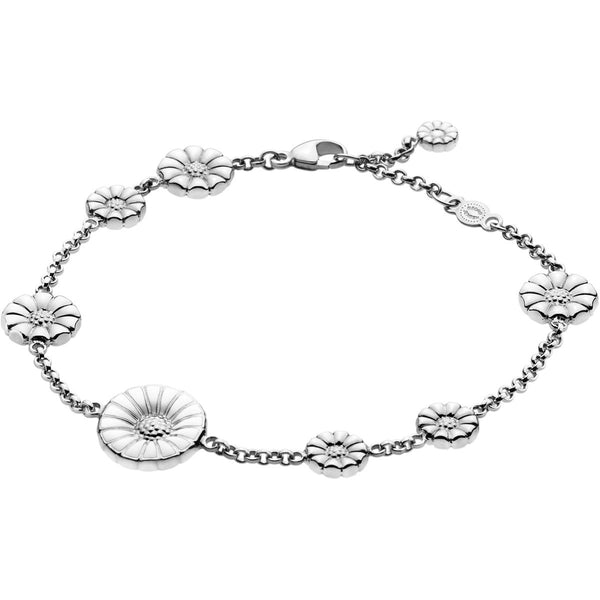 Daisy Silver Bracelet