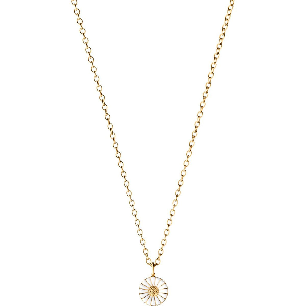 Daisy 11 mm. Gold Plated Necklace