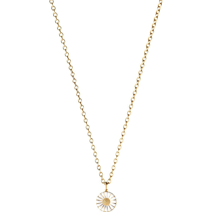 Daisy 11 mm. Gold Plated Necklace