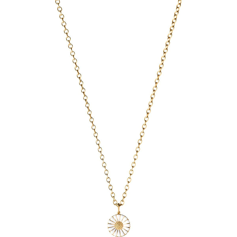 Daisy 11 mm. Gold Plated Necklace