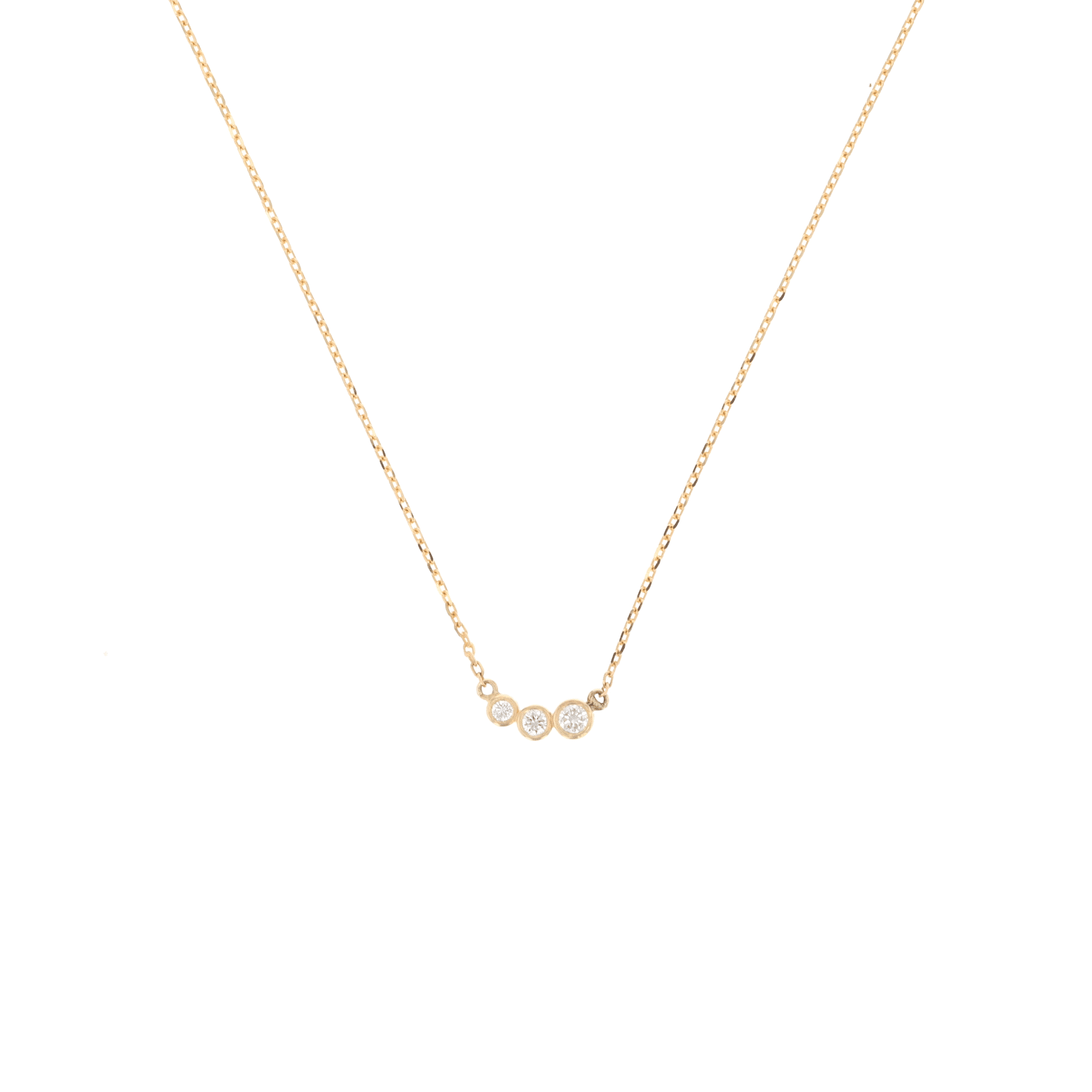 Nord By Thomsen Miss Marilyn 14K & 18K Gold Necklace w. Diamonds – The ...