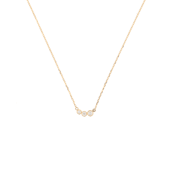 Miss Marilyn 14K & 18K Gold Necklace w. Diamonds