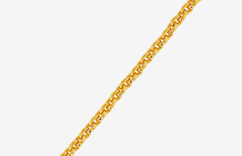 IX Rene 22K vergoldetes Armband
