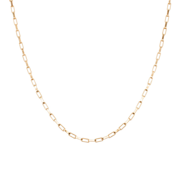 Plain Gold Plated Necklace